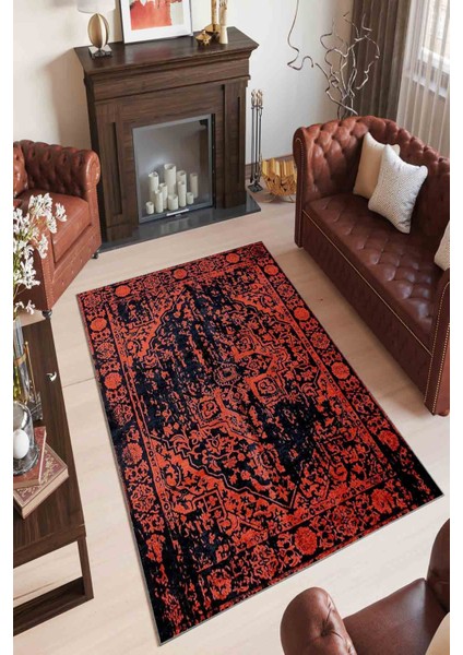 Halı Dekoratif Özel Tasarım Modern İnce Yıkanabilir 800 Gr /M2 Kaymaz Taban Trend Halı