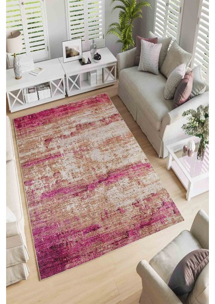 Halı Dekoratif Özel Tasarım Modern İnce Yıkanabilir 800 Gr /M2 Kaymaz Taban Trend Halı