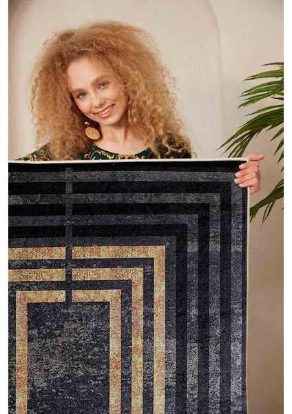Halı Dekoratif Özel Tasarım Modern İnce Yıkanabilir 800 Gr /M2 Kaymaz Taban Trend Halı modelleri