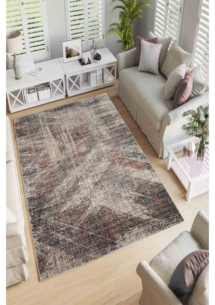 Halı Dekoratif Özel Tasarım Modern İnce Yıkanabilir 800 Gr /M2 Kaymaz Taban Trend Halı