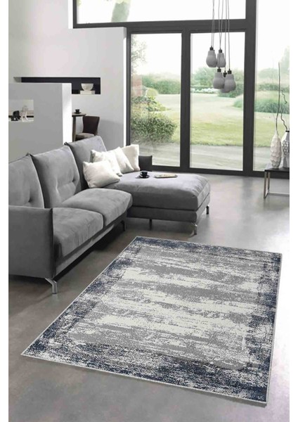 Halı Dekoratif Özel Tasarım Modern İnce Yıkanabilir 800 Gr /M2 Kaymaz Taban Trend Halı