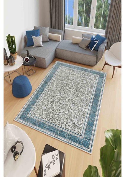 Halı Dekoratif Özel Tasarım Modern İnce Yıkanabilir 800 Gr /M2 Kaymaz Taban Trend Halı