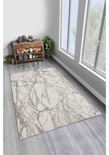 Halı Dekoratif Özel Tasarım Modern İnce Yıkanabilir 800 Gr /M2 Kaymaz Taban Trend Halı