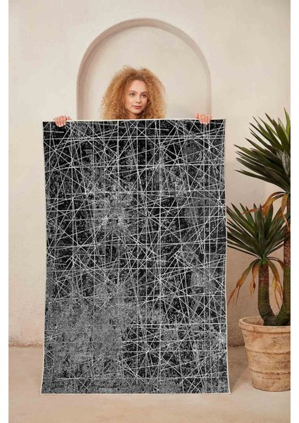 Halı Dekoratif Özel Tasarım Modern İnce Yıkanabilir 800 Gr /M2 Kaymaz Taban Trend Halı fiyatları