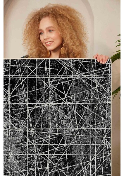 Halı Dekoratif Özel Tasarım Modern İnce Yıkanabilir 800 Gr /M2 Kaymaz Taban Trend Halı modelleri