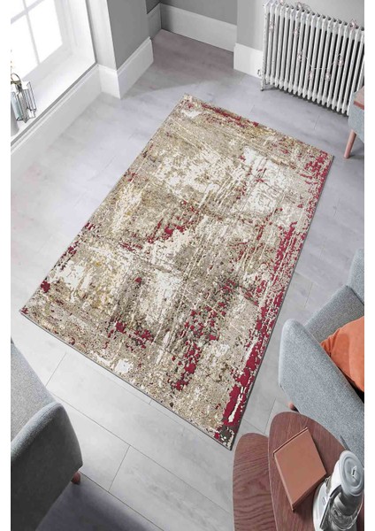 Halı Dekoratif Özel Tasarım Modern İnce Yıkanabilir 800 Gr /M2 Kaymaz Taban Trend Halı