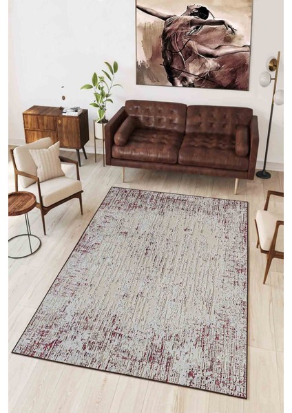 Halı Dekoratif Özel Tasarım Modern İnce Yıkanabilir 800 Gr /M2 Kaymaz Taban Trend Halı