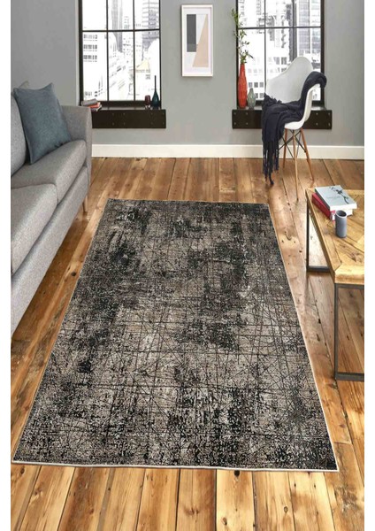 Halı Dekoratif Özel Tasarım Modern İnce Yıkanabilir 800 Gr /M2 Kaymaz Taban Trend Halı
