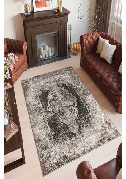 Halı Dekoratif Özel Tasarım Modern İnce Yıkanabilir 800 Gr /M2 Kaymaz Taban Trend Halı