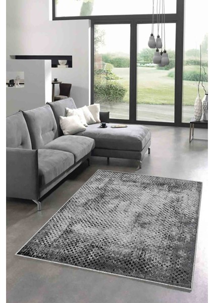 Halı Dekoratif Özel Tasarım Modern İnce Yıkanabilir 800 Gr /M2 Kaymaz Taban Trend Halı
