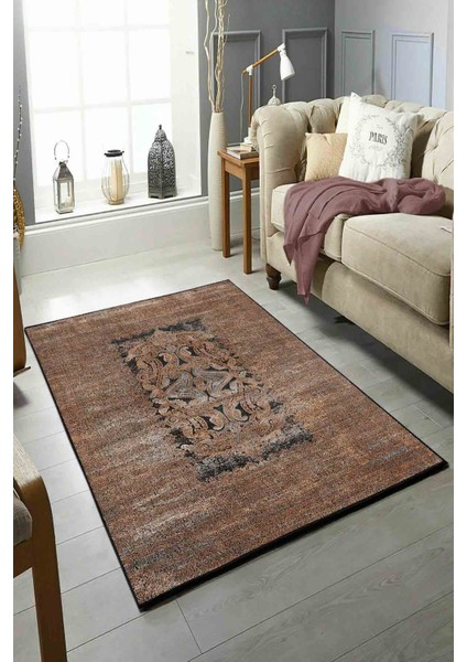 Halı Dekoratif Özel Tasarım Modern İnce Yıkanabilir 800 Gr /M2 Kaymaz Taban Trend Halı