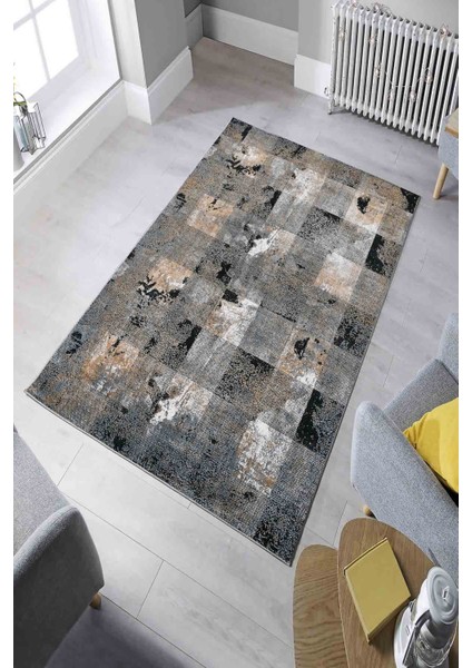 Halı Dekoratif Özel Tasarım Modern İnce Yıkanabilir 800 Gr /M2 Kaymaz Taban Trend Halı