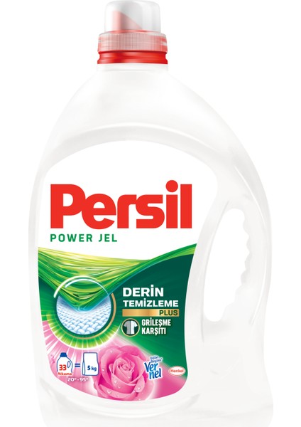 Sıvı Çamaşır Deterjanı 2145ml (33 Yıkama) Gülün Büyüsü