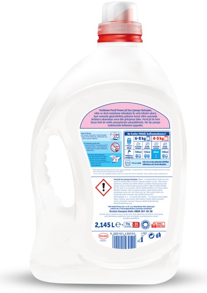 Sıvı Çamaşır Deterjanı 2145ml (33 Yıkama) Gülün Büyüsü