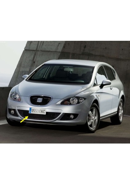 Seat Leon Mk2 2006-2009 Ön Tampon Orta Alt Izgara Petek 1P0853667