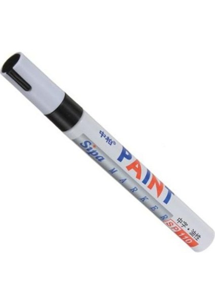 Lastik Plaka Yazı Kalemi Siyah