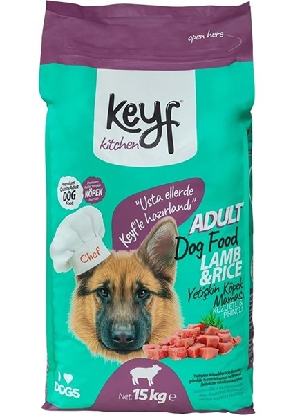 Kuzu Etli Köpek Maması 15 kg