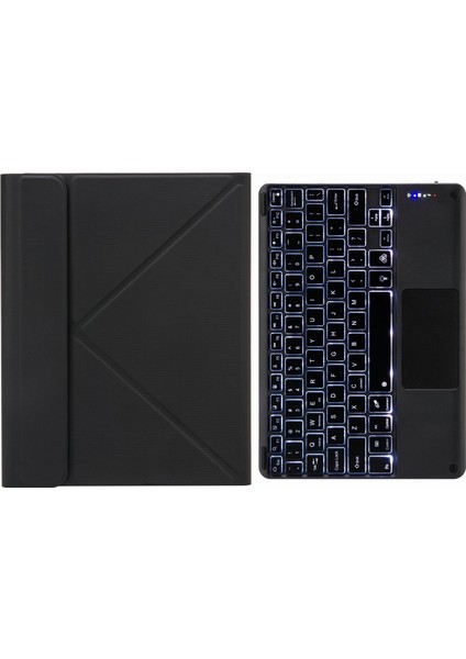 Ipad Pro 11 Inç 2021 & 2020 & 2018 İçin Klavye + Kılıf (Siyah) (Yurt Dışından)