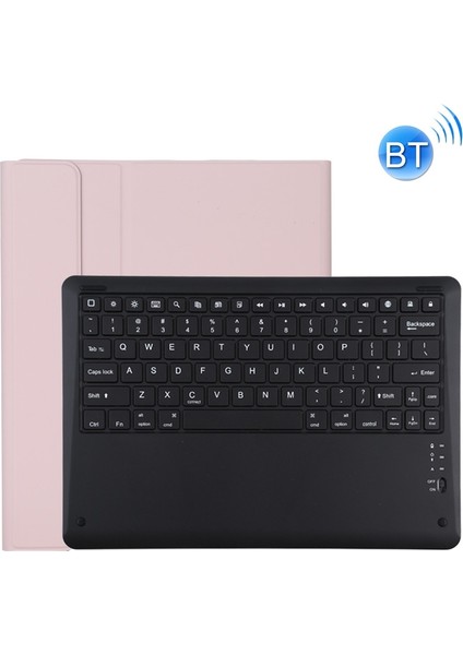 T129 İpad Pro İçin Mavitooth Klavye Kılıfı 12.9 Inç (2020) (Pembe) (Yurt Dışından)