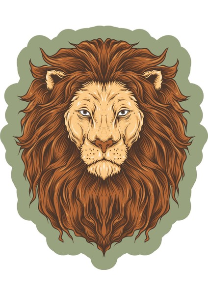 ASLAN-LION-HAYVAN-STICKER-17080