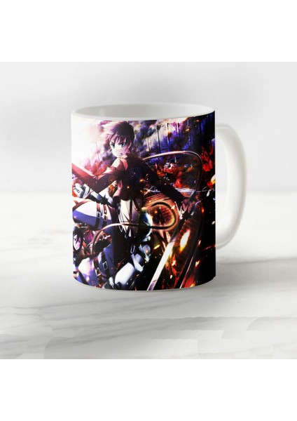 Attack On Titan Anime Model 21 Kupa Bardak