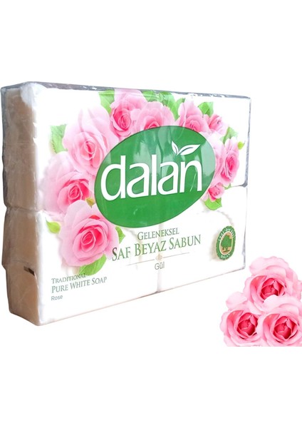 Zeytinyağlı Banyo Sabunu 600GR + Dalan Güllü Banyo Sabunu 600GR Ikili Set