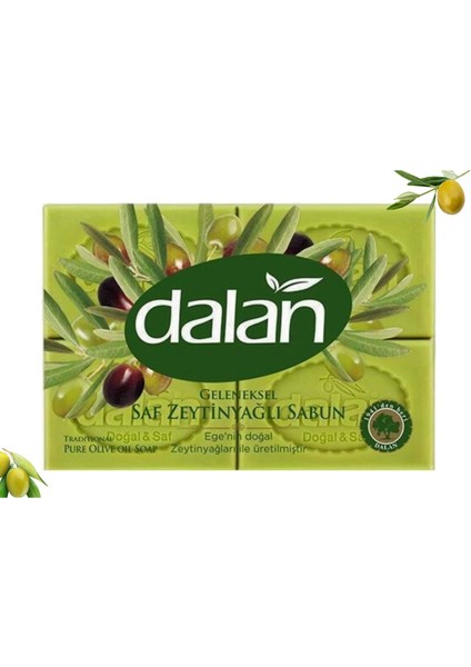 Zeytinyağlı Banyo Sabunu 600GR + Dalan Güllü Banyo Sabunu 600GR Ikili Set