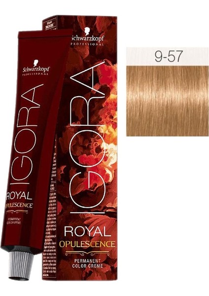 Igora Royal Opulescence 9-57 Sarı Altın Bakır Saç Boyası