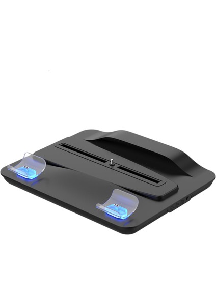 Sony Ps5 Siyah Için Fan Şarj Istasyonu USB Şarj (Yurt Dışından)