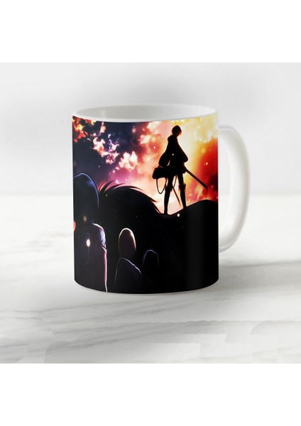 Attack On Titan Anime Model 4 Kupa Bardak