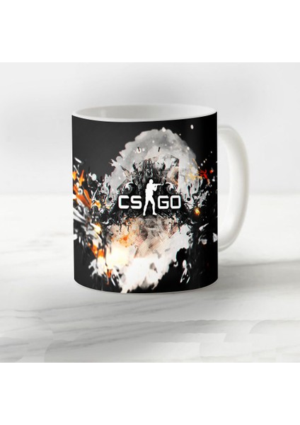 Cs Go Model 49 Desenli Kupa Bardak