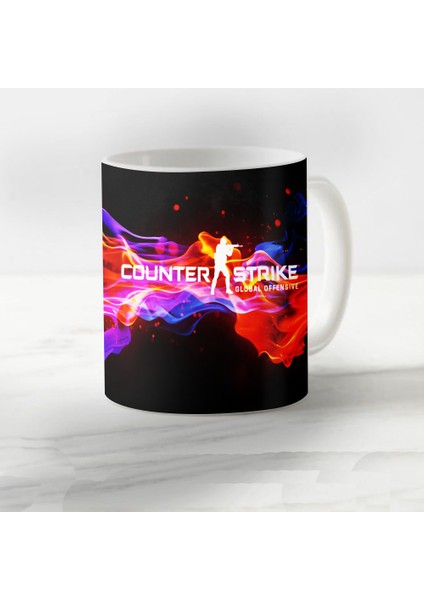 Cs Go Model 43 Desenli Kupa Bardak