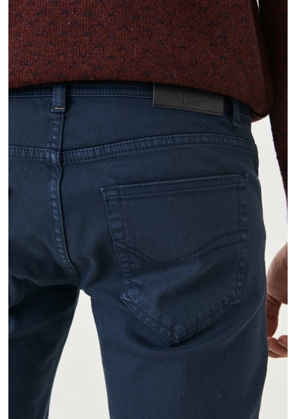 ALTINYILDIZ CLASSICS Erkek Lacivert 360 Derece Her Yöne Esneyen Slim Fit Dar Kesim Pamuklu Esnek Rahat Pantolon fırsatları