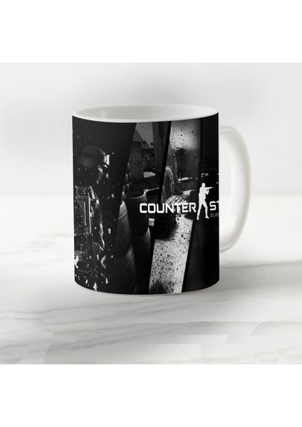 Cs Go Model 80 Desenli Kupa Bardak