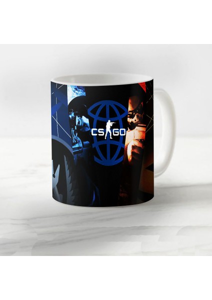 Cs Go Model 66 Desenli Kupa Bardak