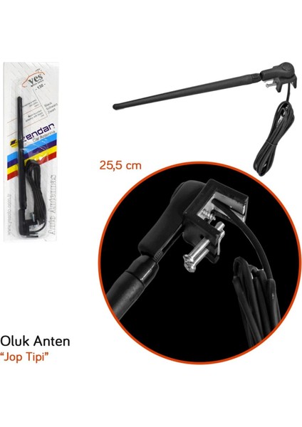 Y-130V Oluk Anten 25,5 cm BR0022030 fiyatları