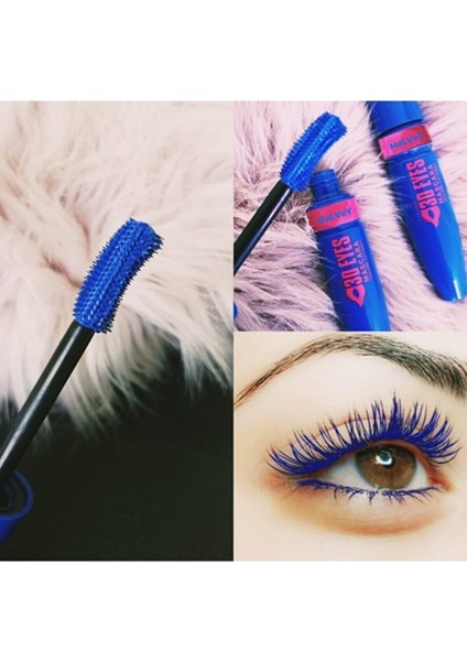 Rose Mavi Rimel & Eyes 3D Blue Maskara