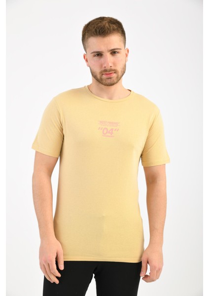 Somon Ön Arka Baskı Detaylı T-Shirt modelleri