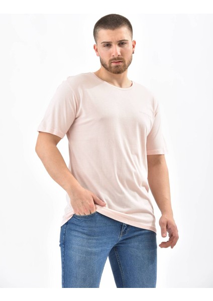 Pudra Nakış Detaylı Regular Fit T-Shirt fırsatları