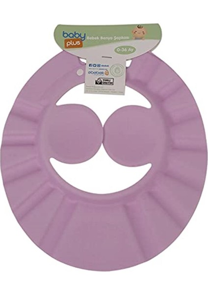 Baby Plus Bebek Banyo Duş Şapkası Pembe