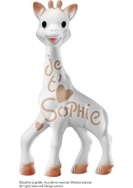 Sophie La Girafe Sophie By Me Limited Edition, Krem, 17 cm