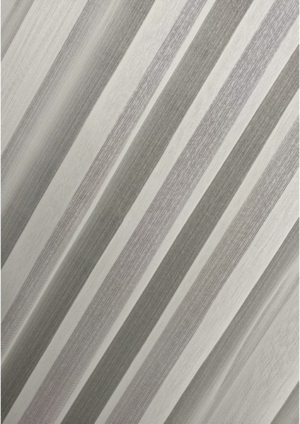 Kullanıma Hazır 1/2,5 Normal Pile Tül Perde Tek Kanat - Ekru 110 x 200 cm
