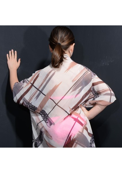 Paredora Cappuccio Anne Kız Kimono Pareo
