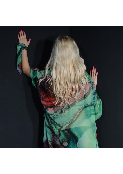 Paredora Jungle Green Kimono Pareo