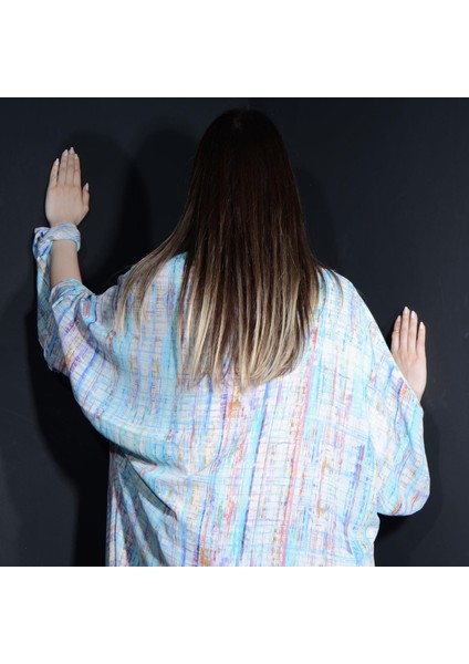 Paredora Bondi Kareli Kimono Pareo modelleri