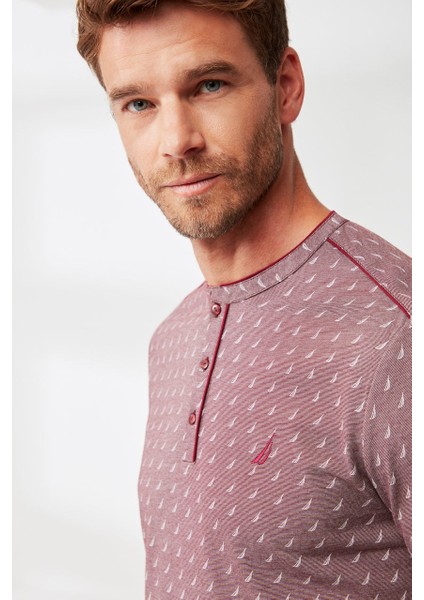 Yelken Desenli Pijama Takımı modelleri