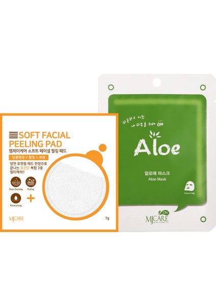 Mjcare Yüz Peeling&nemlendirici Maske(Al)