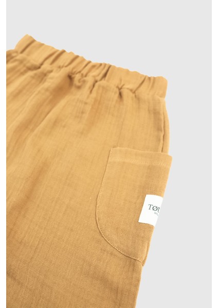 Cepli Pantolon Camel Kahverengi