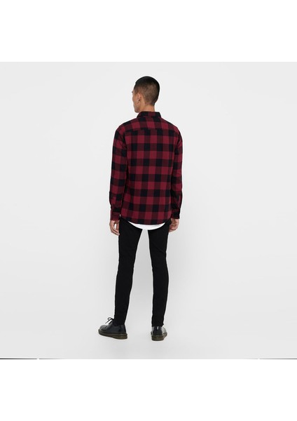 Gudmund Life Kadın Bordo Gömlek (22007112-CAB) fiyatları