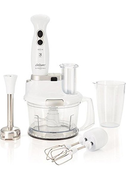 AR1004 Blender Seti Beyaz